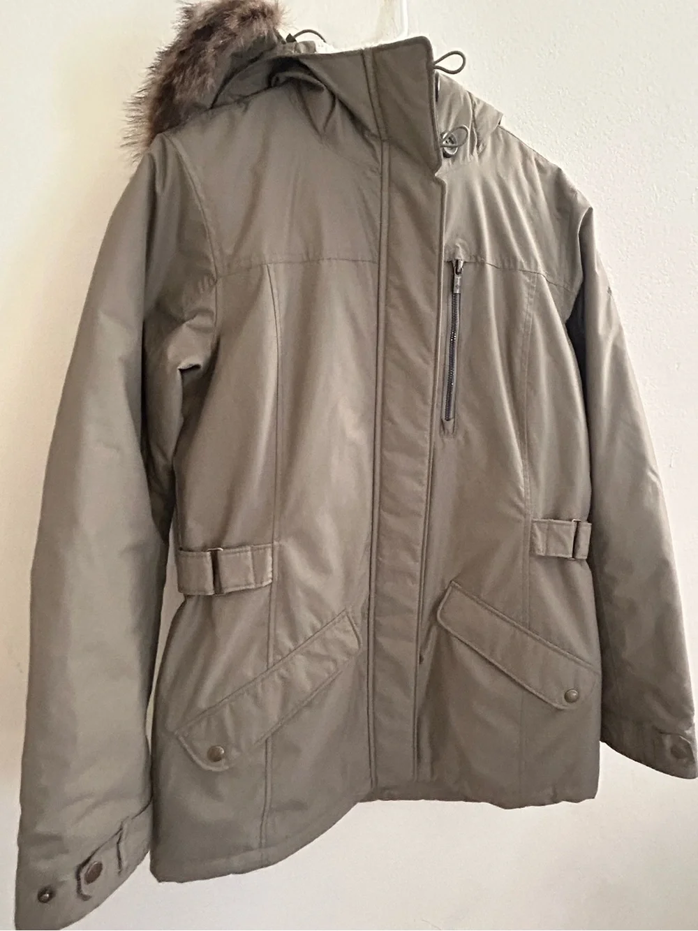 Columbia Men's Hooded Parka in Olive